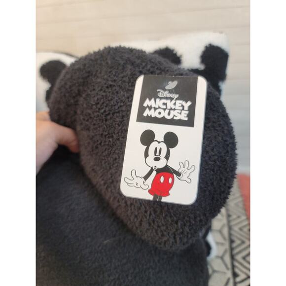 Disney Mickey Mouse Black White Decorative Pillow Set - Picture 4 of 15